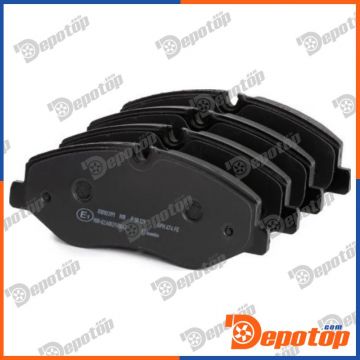 Jeu de plaquettes de frein avant pour MERCEDES | BREMBO P 50 129